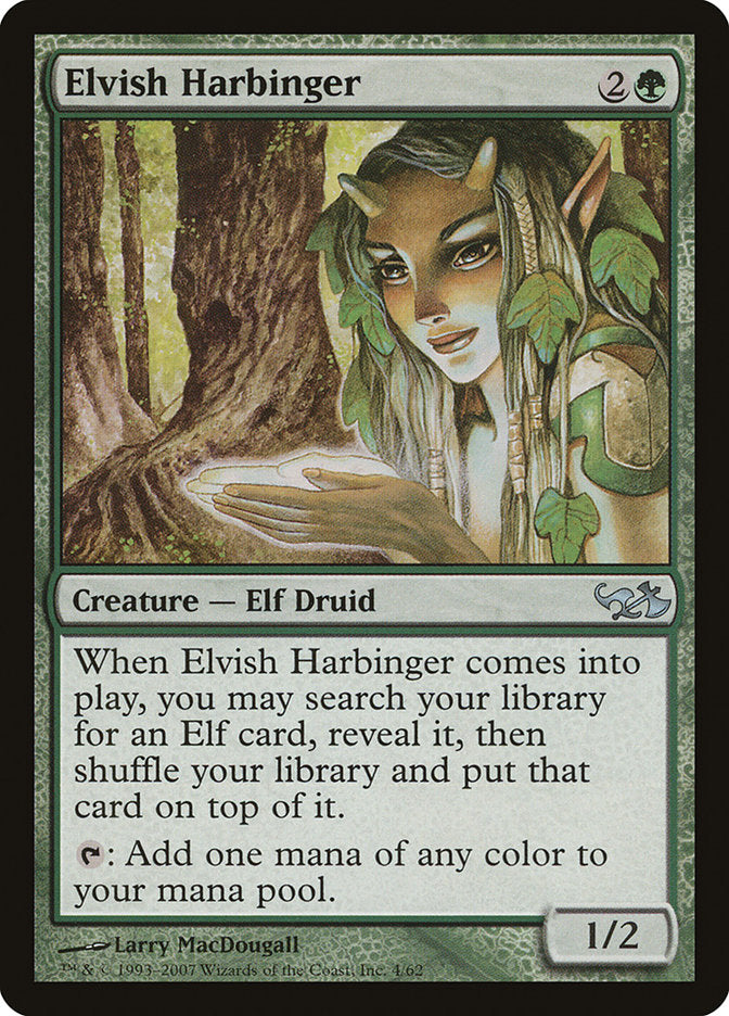 Elvish Harbinger [Duel Decks: Elves vs. Goblins] | Gamers Paradise