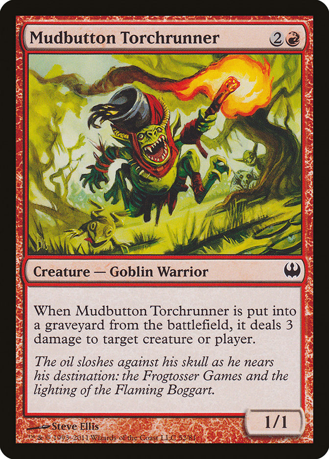 Mudbutton Torchrunner [Duel Decks: Knights vs. Dragons] | Gamers Paradise