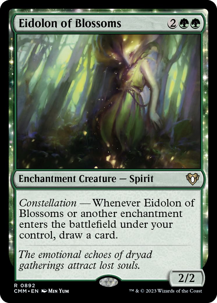 Eidolon of Blossoms [Commander Masters] | Gamers Paradise