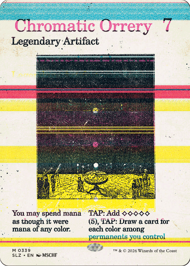 Chromatic Orrery (0339) [Secret Lair x MSCHF: The Zeta Set] | Gamers Paradise