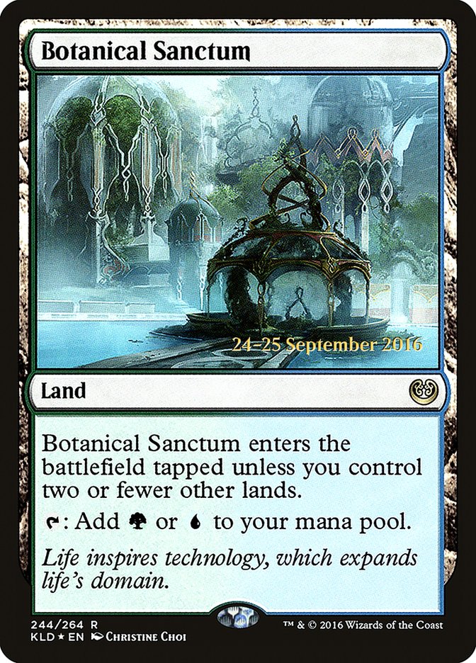 Botanical Sanctum [Kaladesh Prerelease Promos] | Gamers Paradise