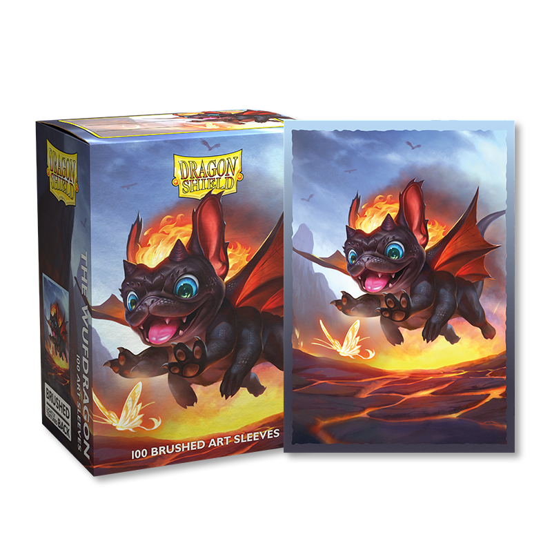 Dragon Shield: Standard 100ct Brushed Art Sleeves - The Wufdragon | Gamers Paradise