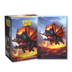 Dragon Shield: Standard 100ct Brushed Art Sleeves - The Wufdragon | Gamers Paradise