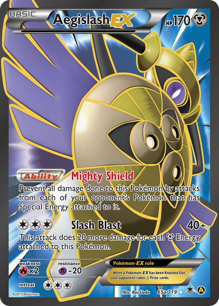 Aegislash EX (65a/119) [Alternate Art Promos] | Gamers Paradise