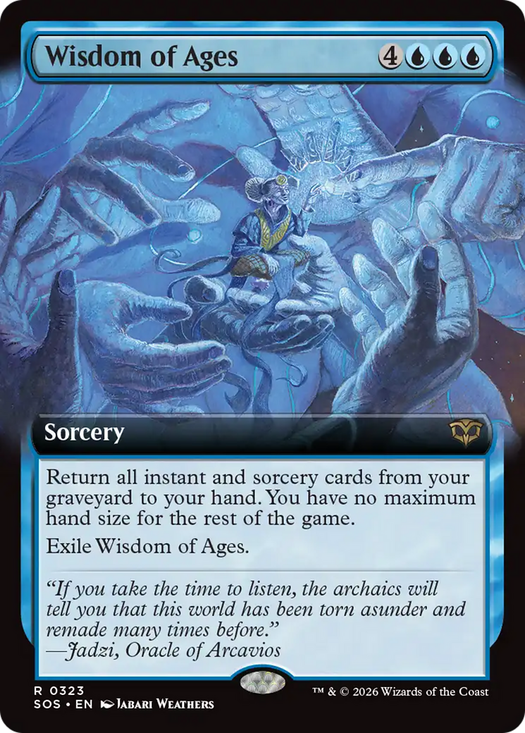 Wisdom of Ages (Extended Art) [Secrets of Strixhaven] | Gamers Paradise