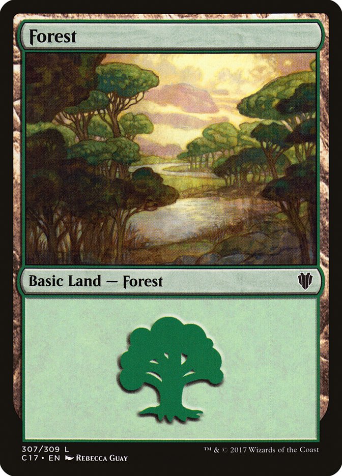 Forest (307) [Commander 2017] | Gamers Paradise