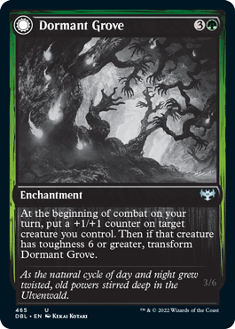 Dormant Grove // Gnarled Grovestrider [Innistrad: Double Feature] | Gamers Paradise