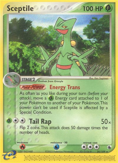 Sceptile (20/109) [EX: Ruby & Sapphire] | Gamers Paradise