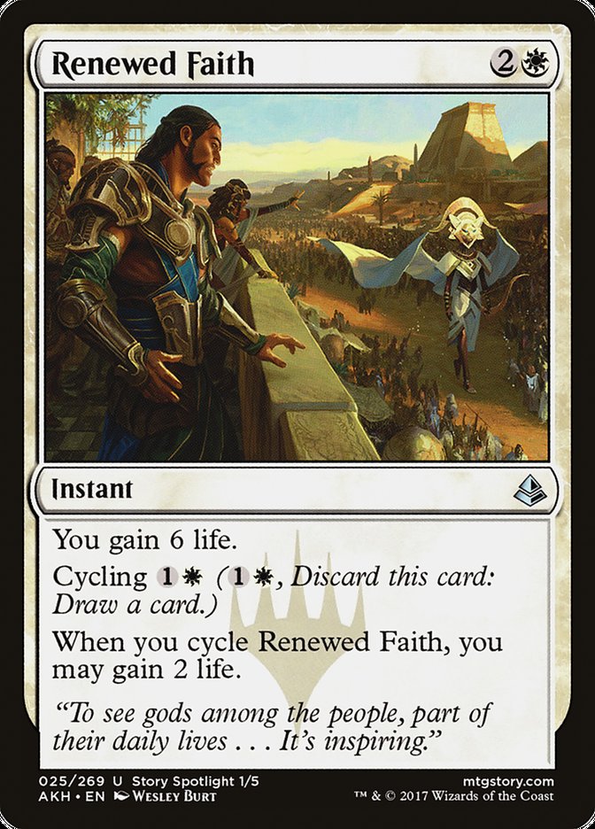 Renewed Faith [Amonkhet] | Gamers Paradise
