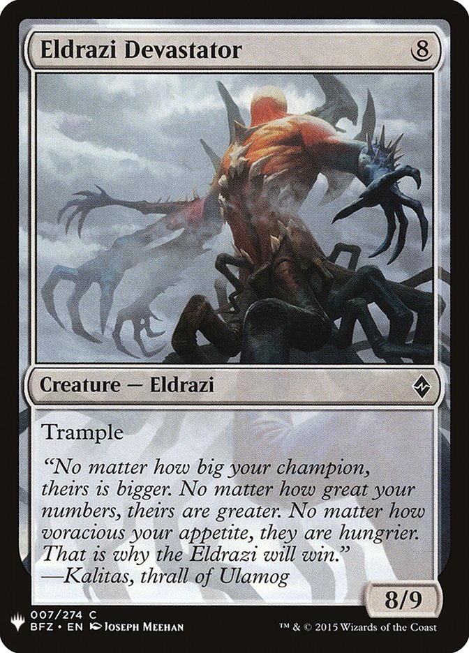 Eldrazi Devastator [Mystery Booster] | Gamers Paradise