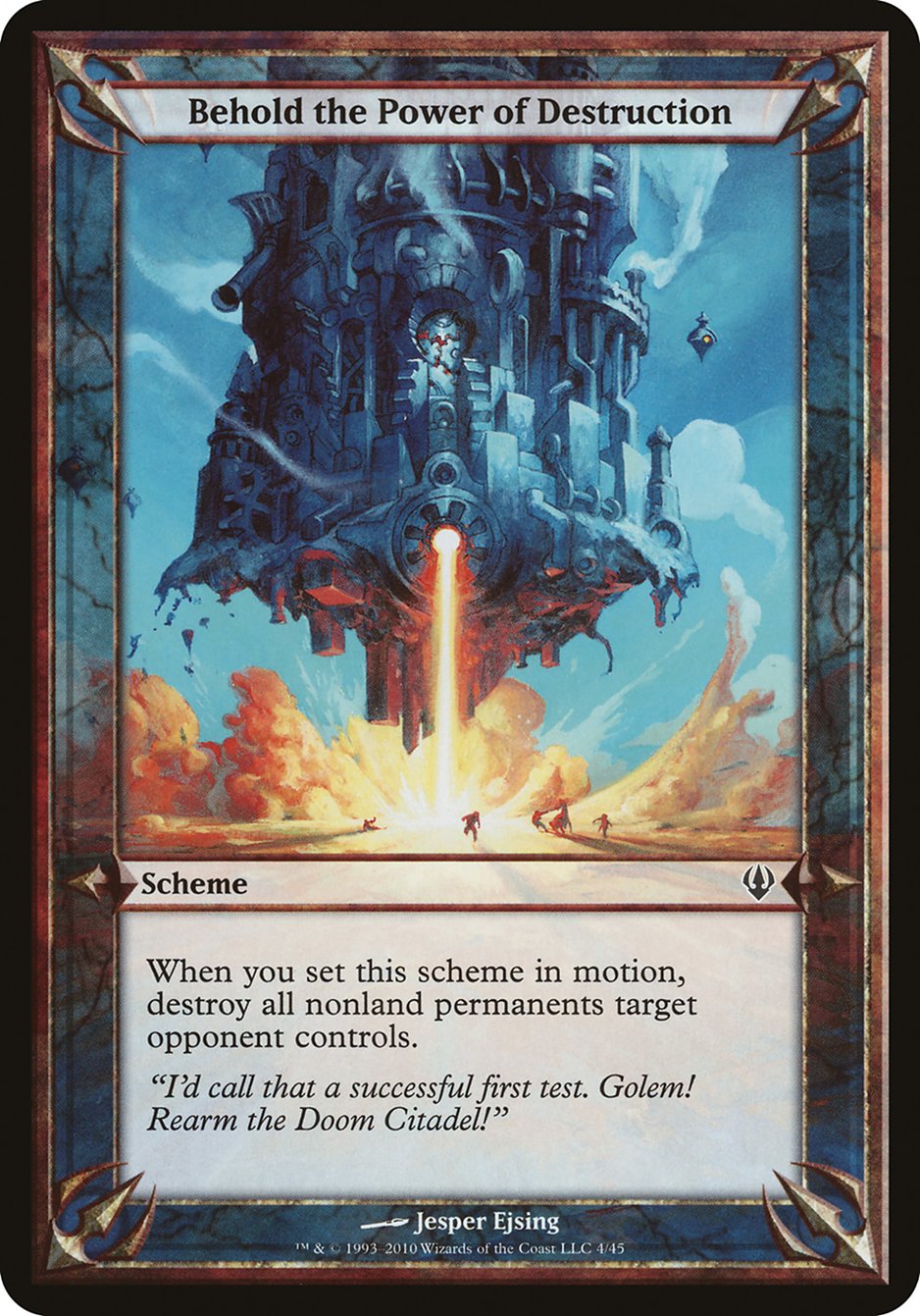 Behold the Power of Destruction (Schemes) [Archenemy Schemes] | Gamers Paradise