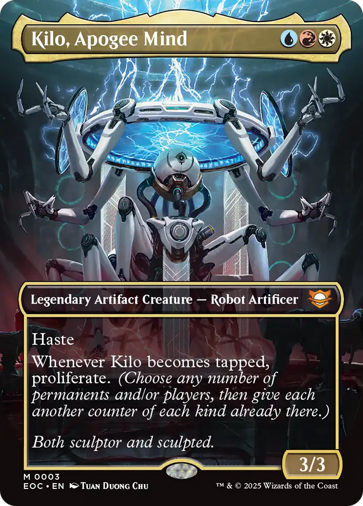 Kilo, Apogee Mind (Borderless) [Edge of Eternities Commander] | Gamers Paradise