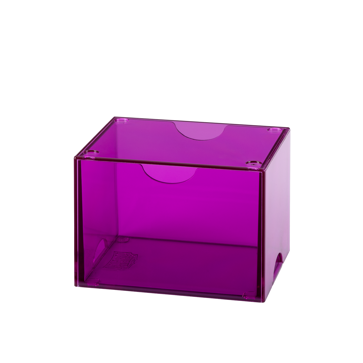 Dragon Shield: Strongbox - Clear Purple | Gamers Paradise