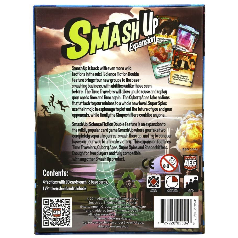 Smash Up: Expansion 3: Science Fiction Double Feature | Gamers Paradise
