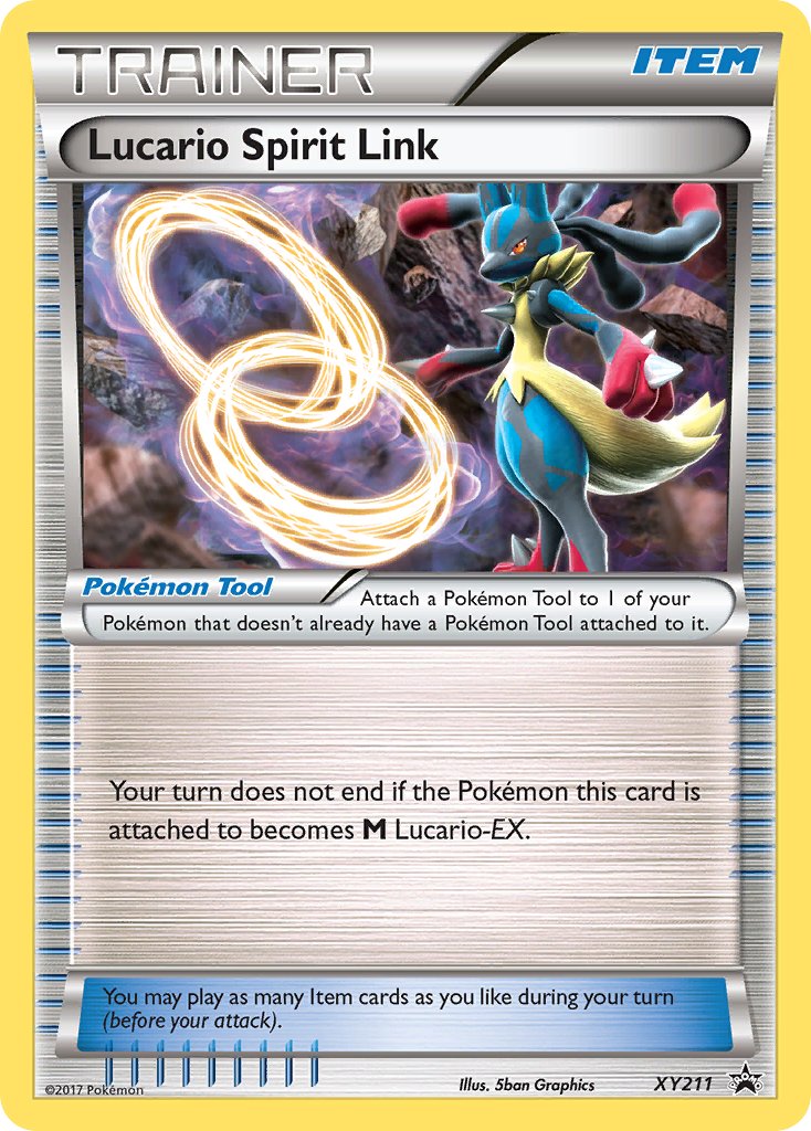 Lucario Spirit Link (XY211) [XY: Black Star Promos] | Gamers Paradise