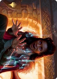 Birgi, God of Storytelling Art Card (Gold-Stamped Signature) [Kaldheim Art Series] | Gamers Paradise