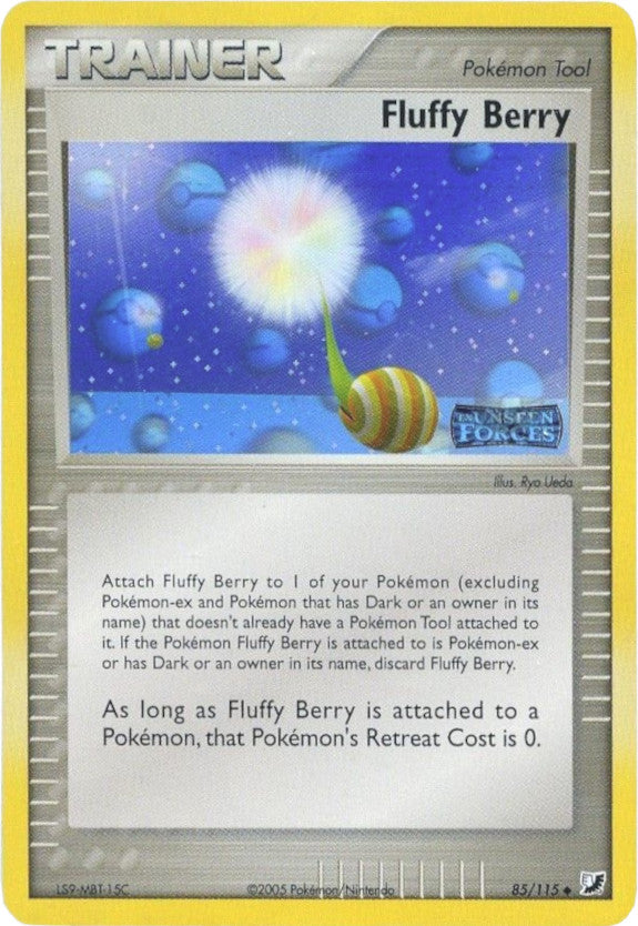 Fluffy Berry (85/115) (Stamped) [EX: Unseen Forces] | Gamers Paradise