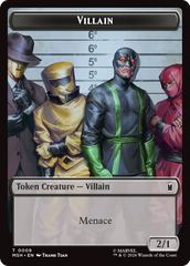 Robot Hero // Villain Double-Sided Token [Marvel Super Heroes Commander Tokens] | Gamers Paradise