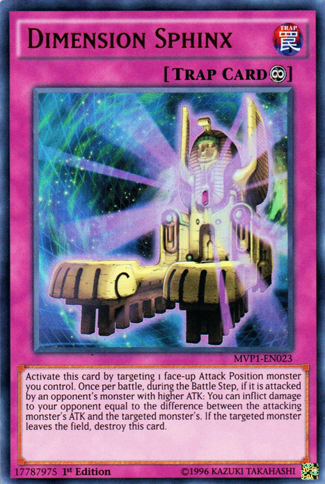 Dimension Sphinx [MVP1-EN023] Ultra Rare | Gamers Paradise