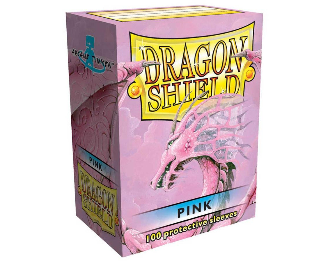 Dragon Shield: Standard 100ct Sleeves - Pink (Classic) (Older Box Art) | Gamers Paradise