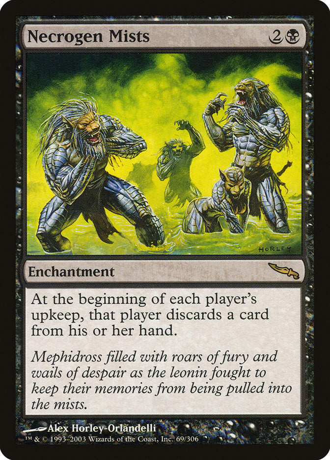 Necrogen Mists [Mirrodin] | Gamers Paradise