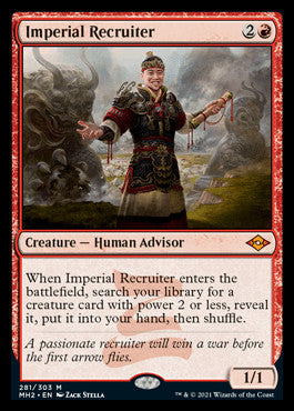 Imperial Recruiter (Foil Etched) [Modern Horizons 2] | Gamers Paradise