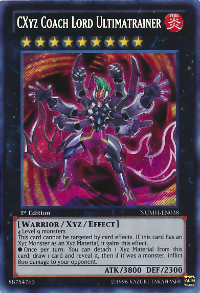 CXyz Coach Lord Ultimatrainer [NUMH-EN038] Secret Rare | Gamers Paradise