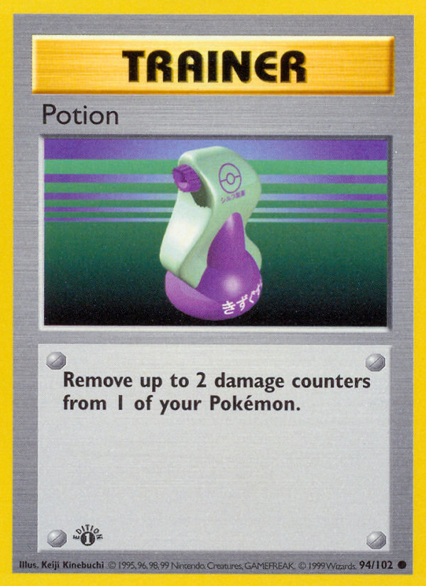 Potion (94/102) (Shadowless) [Base Set 1st Edition] | Gamers Paradise