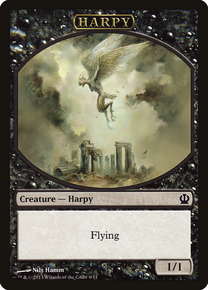 Harpy Token [Theros Tokens] | Gamers Paradise