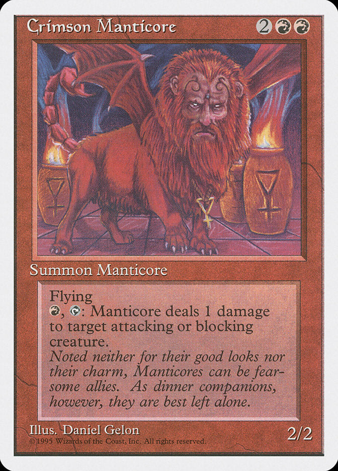 Crimson Manticore [Fourth Edition] | Gamers Paradise