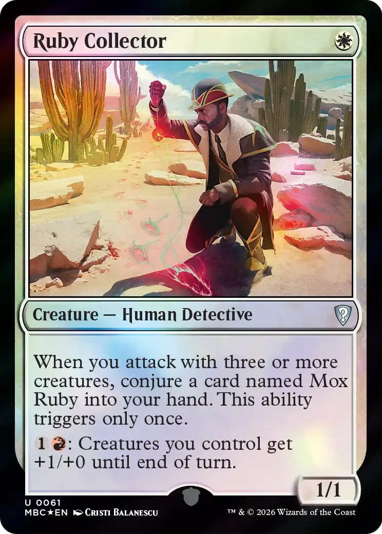 Ruby Collector [Mystery Booster: Commander Edition] | Gamers Paradise