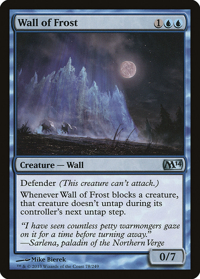 Wall of Frost [Magic 2014] | Gamers Paradise