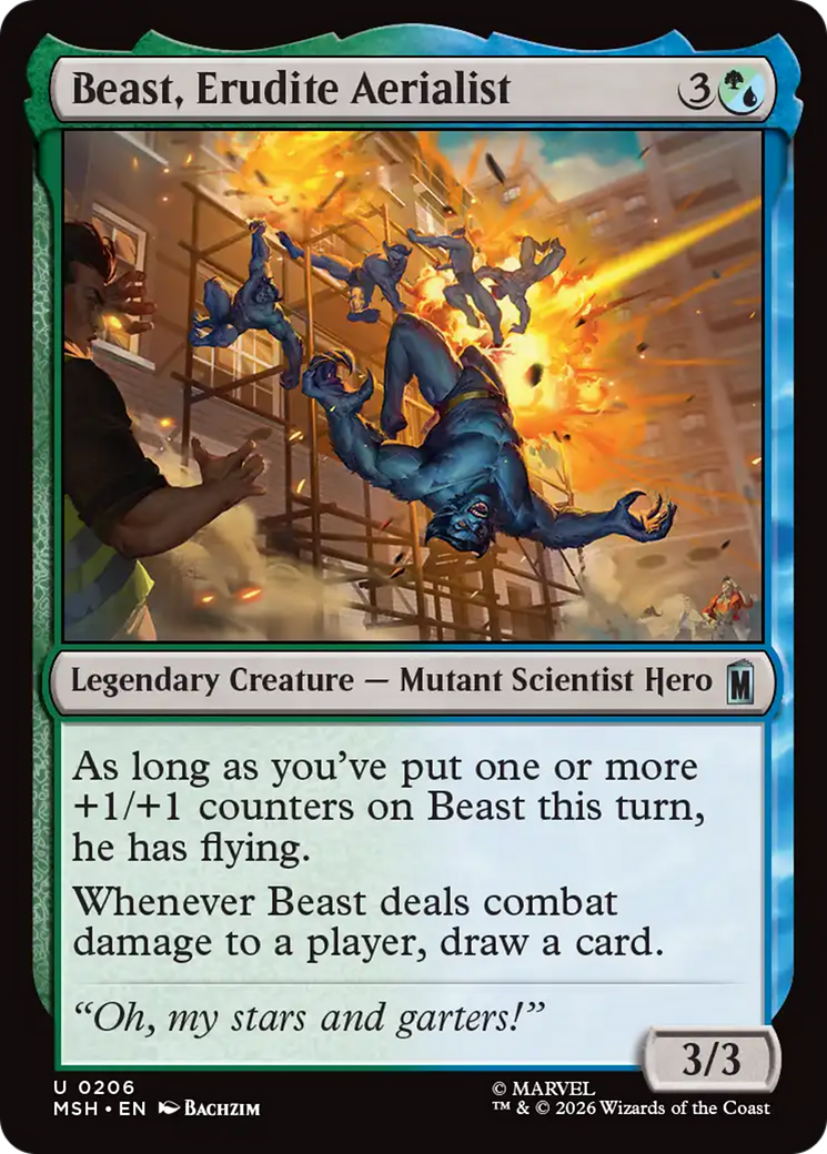 Beast, Erudite Aerialist [Marvel Super Heroes] | Gamers Paradise