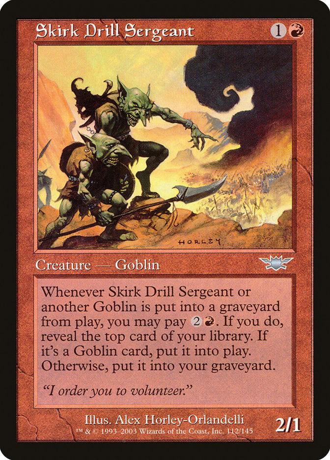Skirk Drill Sergeant [Legions] | Gamers Paradise