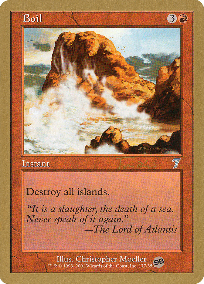 Boil (Jan Tomcani) (SB) [World Championship Decks 2001] | Gamers Paradise