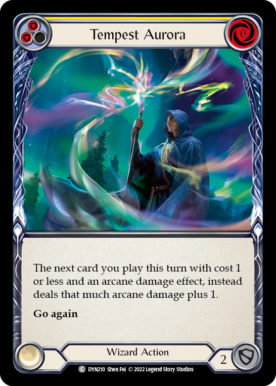 Tempest Aurora (Yellow) [DYN210] (Dynasty) | Gamers Paradise