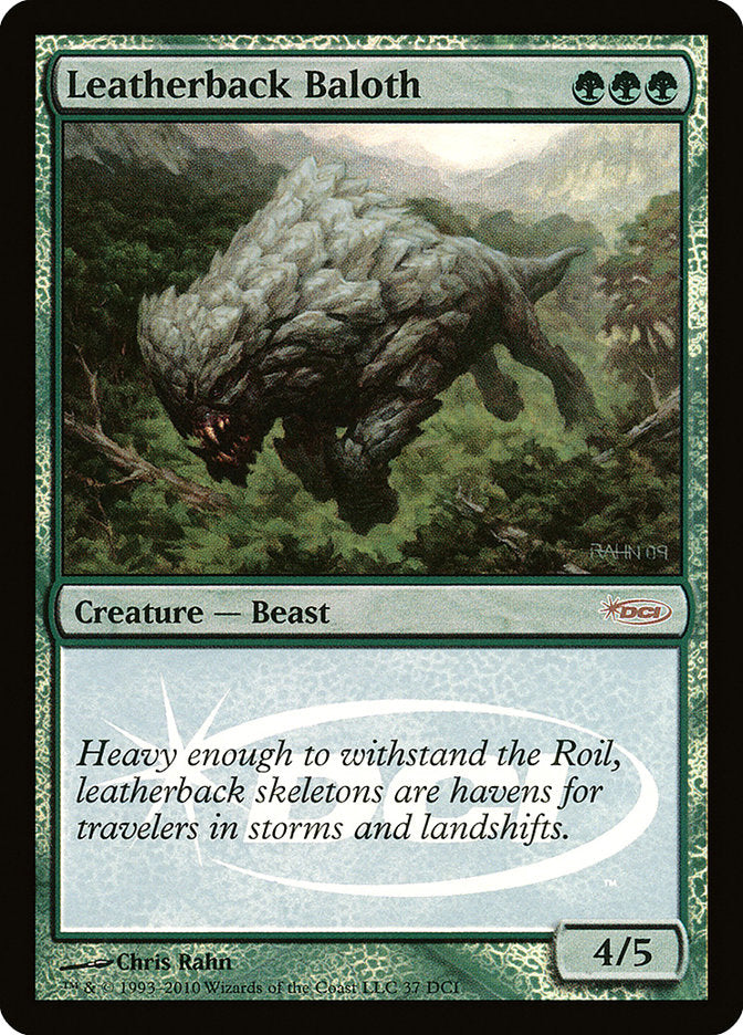 Leatherback Baloth [Wizards Play Network 2010] | Gamers Paradise