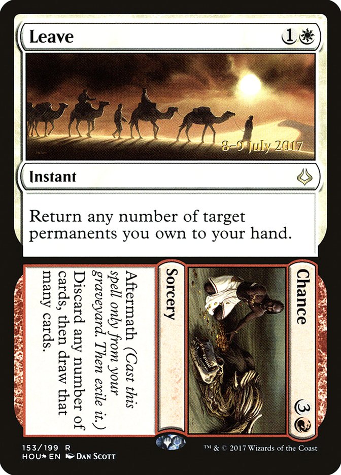 Leave // Chance [Hour of Devastation Prerelease Promos] | Gamers Paradise
