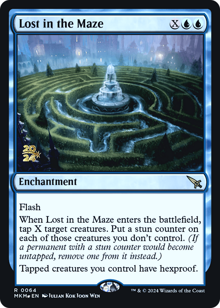 Lost in the Maze [Murders at Karlov Manor Prerelease Promos] | Gamers Paradise