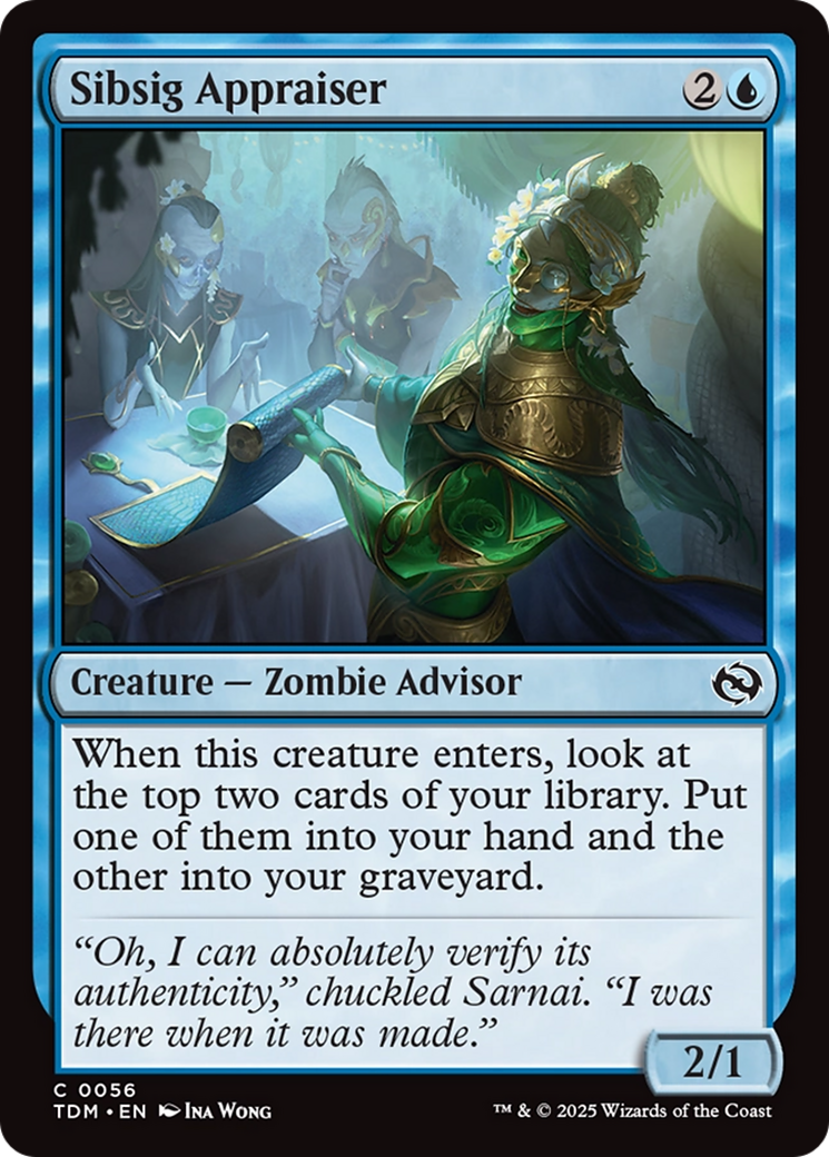Sibsig Appraiser [Tarkir: Dragonstorm] | Gamers Paradise