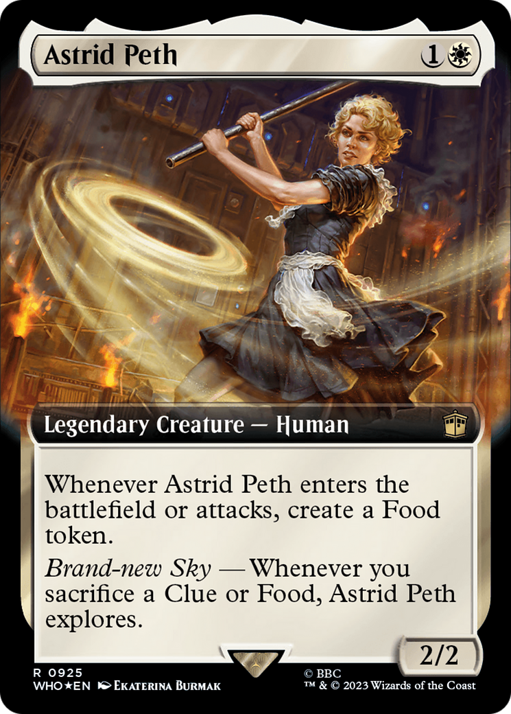 Astrid Peth (Extended Art) (Surge Foil) [Doctor Who] | Gamers Paradise