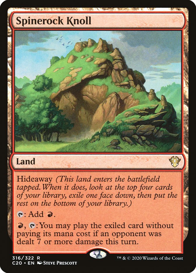 Spinerock Knoll [Commander 2020] | Gamers Paradise