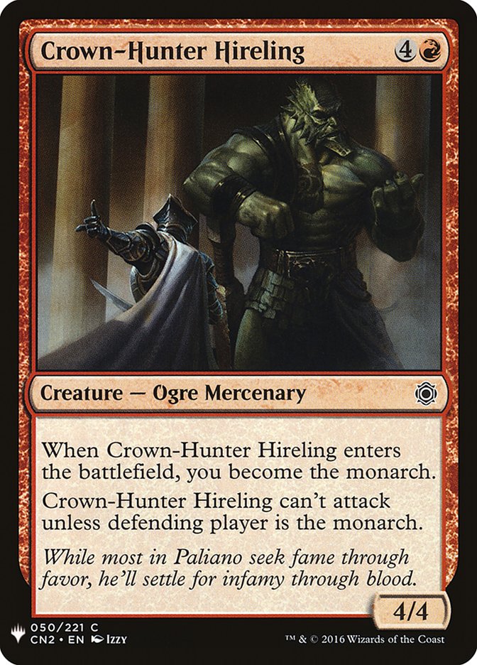 Crown-Hunter Hireling [Mystery Booster] | Gamers Paradise