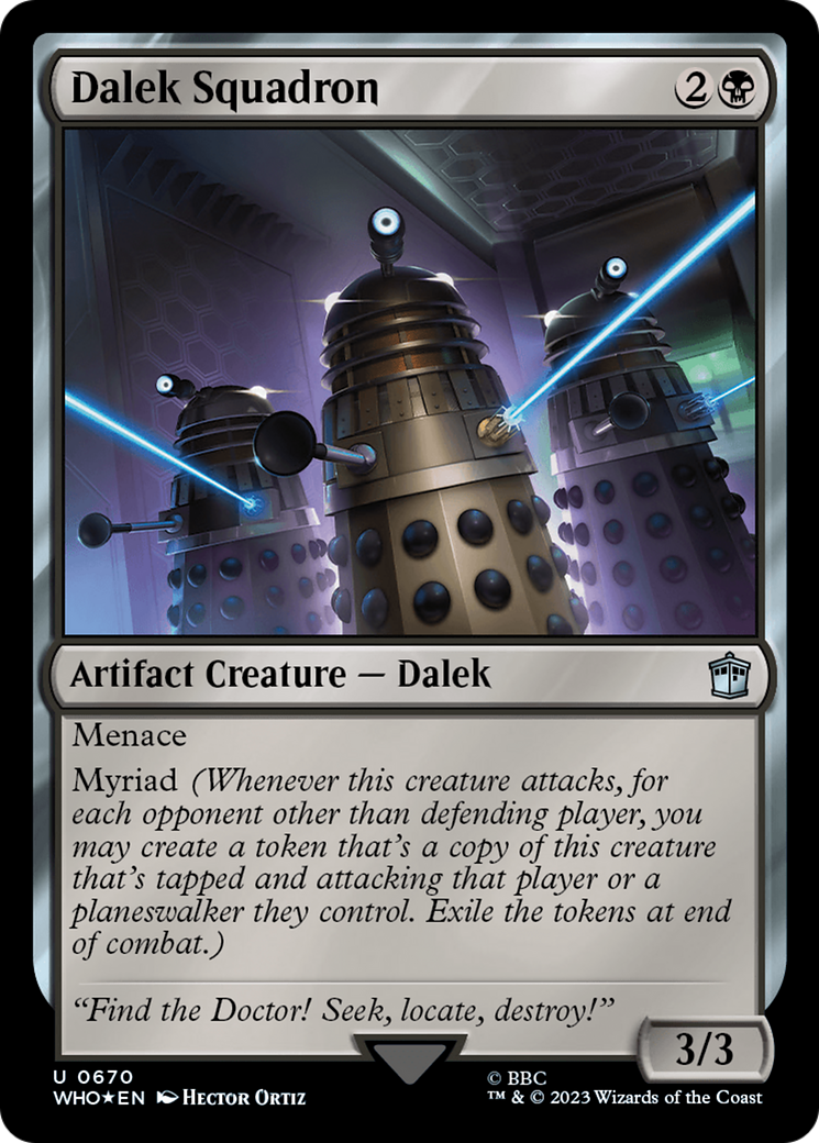 Dalek Squadron (Surge Foil) [Doctor Who] | Gamers Paradise