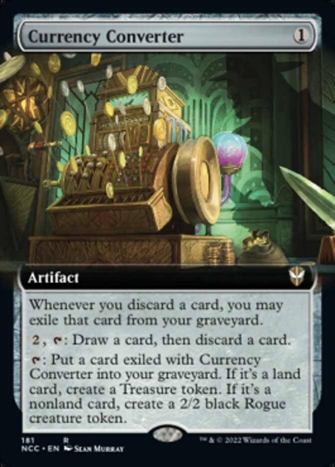 Currency Converter (Extended Art) [Streets of New Capenna Commander] | Gamers Paradise