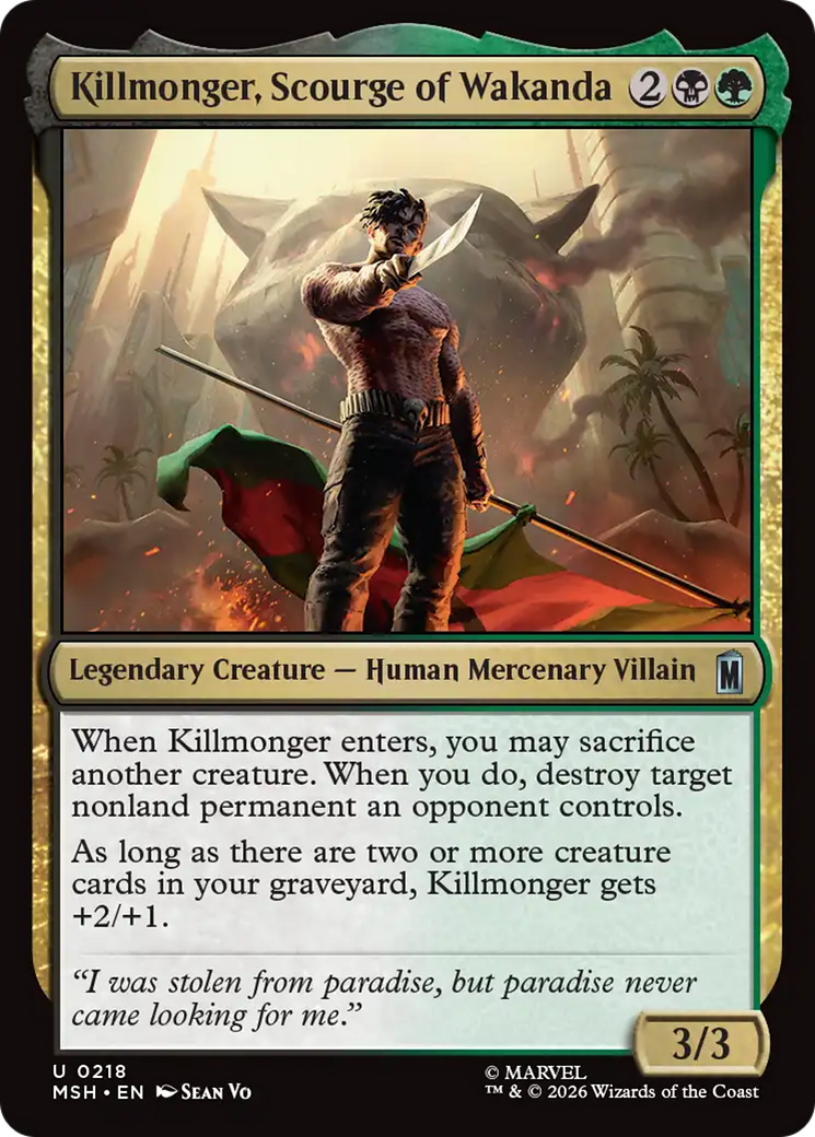 Killmonger, Scourge of Wakanda [Marvel Super Heroes] | Gamers Paradise