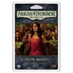 ARKHAM HORROR: THE CARD GAME - FORTUNE AND FOLLY SCENARIO PACK | Gamers Paradise