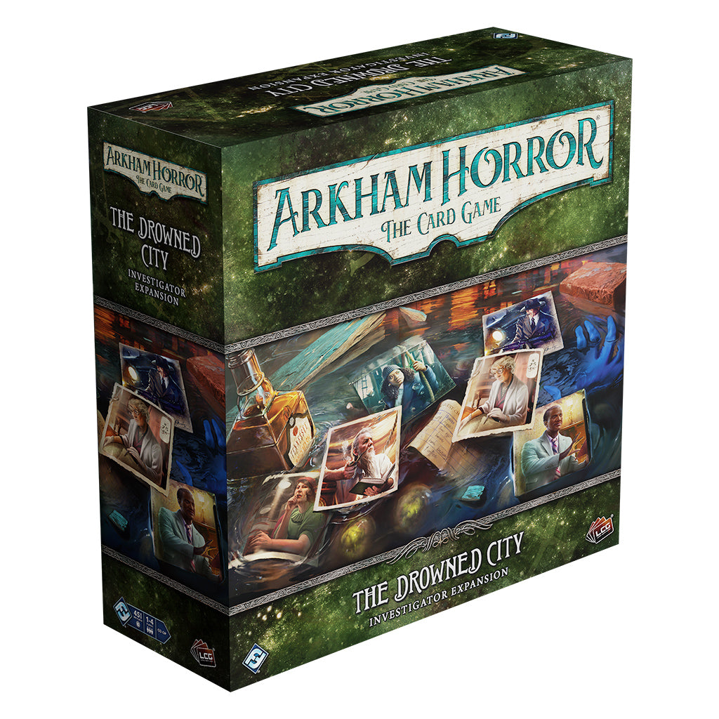 Arkham Horror: The Card Game - The Drowned City Investigator Expansion | Gamers Paradise