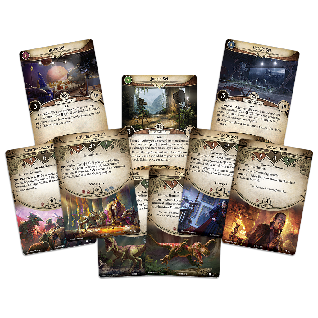 ARKHAM HORROR LCG: Film Fatale Scenario Pack | Gamers Paradise