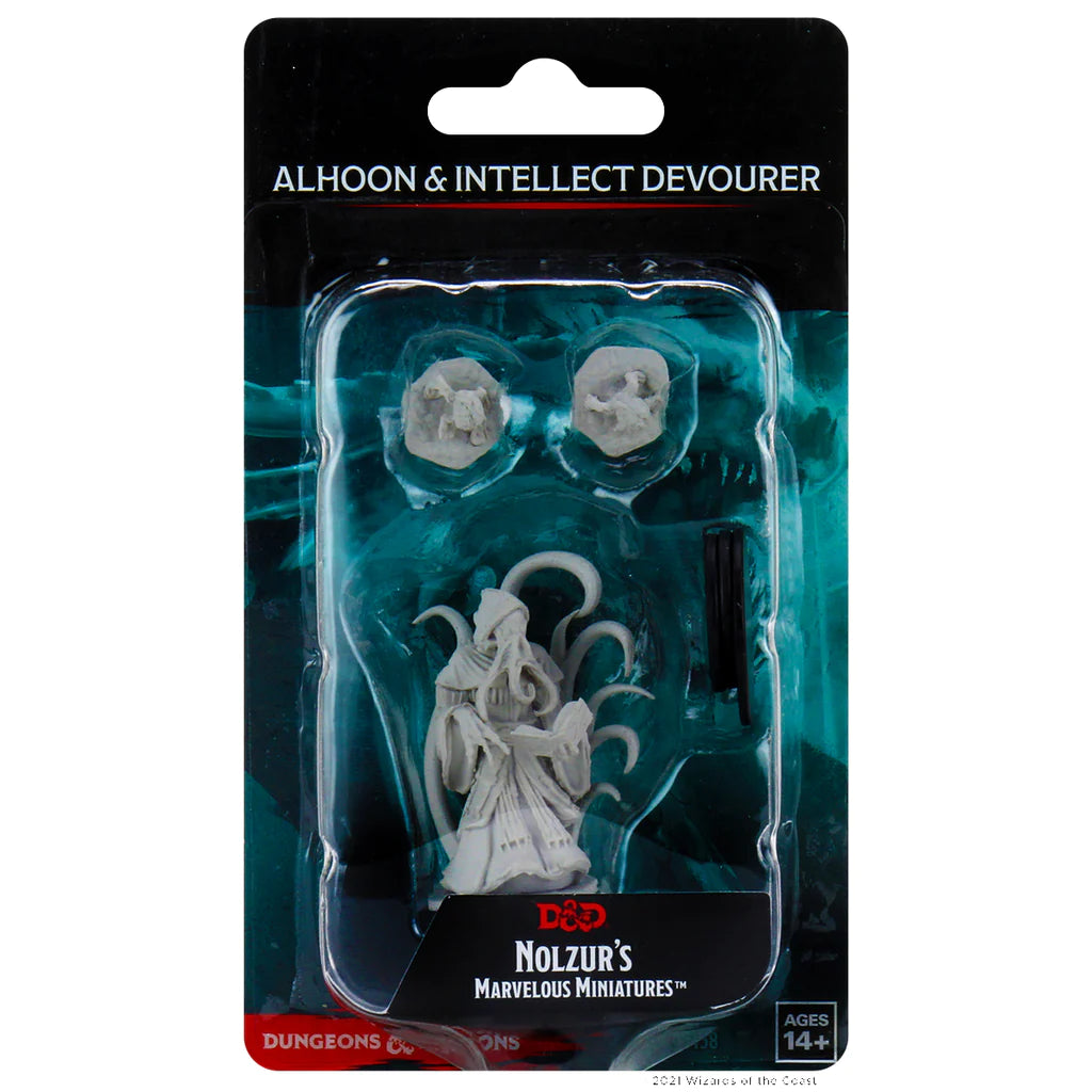 D&D NOLZUR'S MARVELOUS MINIATURES: ALHOON & INTELLECT DEVOURERS | Gamers Paradise